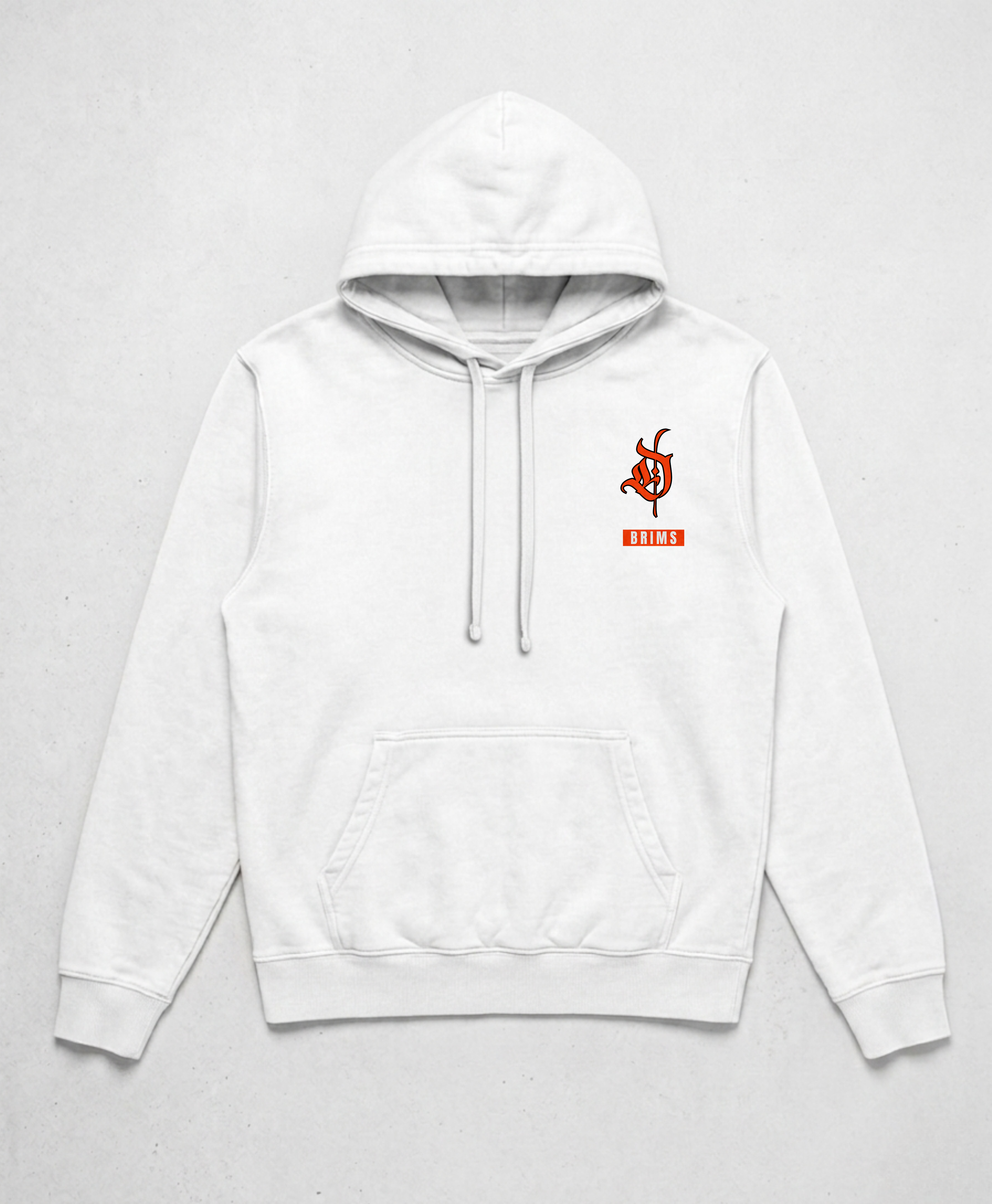 Detroit Drip Hoodie - White