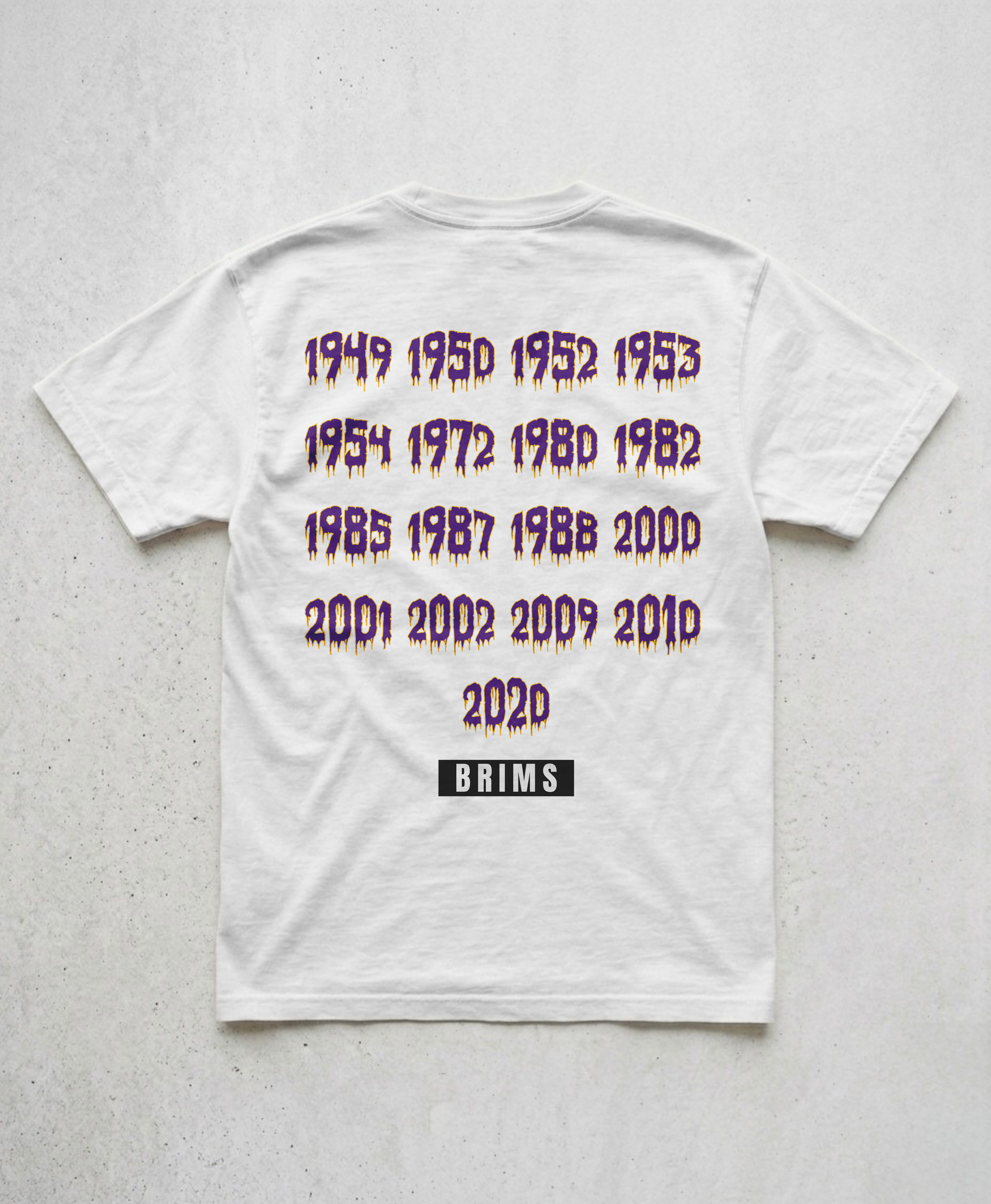 LOS ANGELES CHAMPS TEE - WHITE