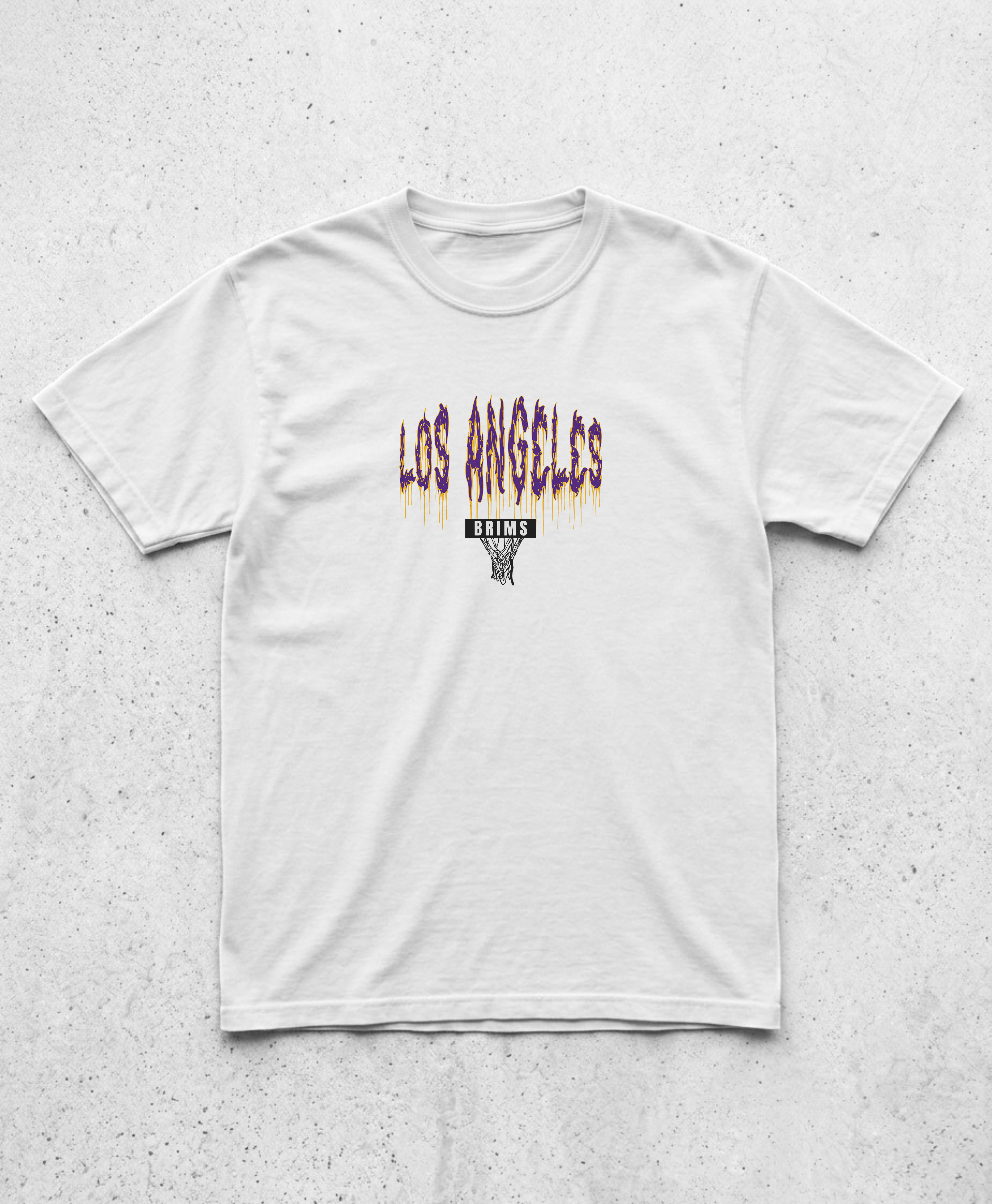 LOS ANGELES CHAMPS TEE - WHITE
