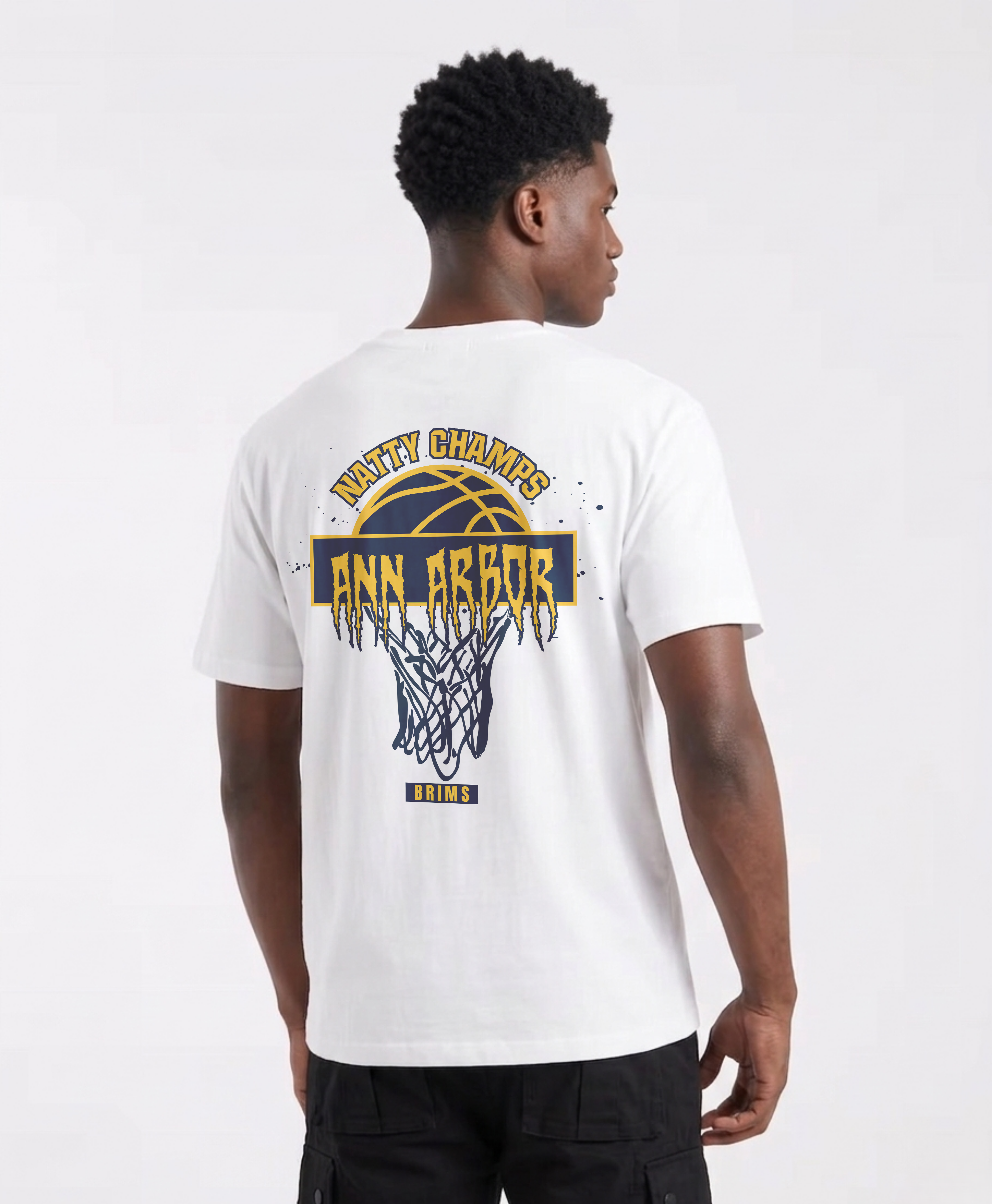 AA Cutting Nets Tee - White