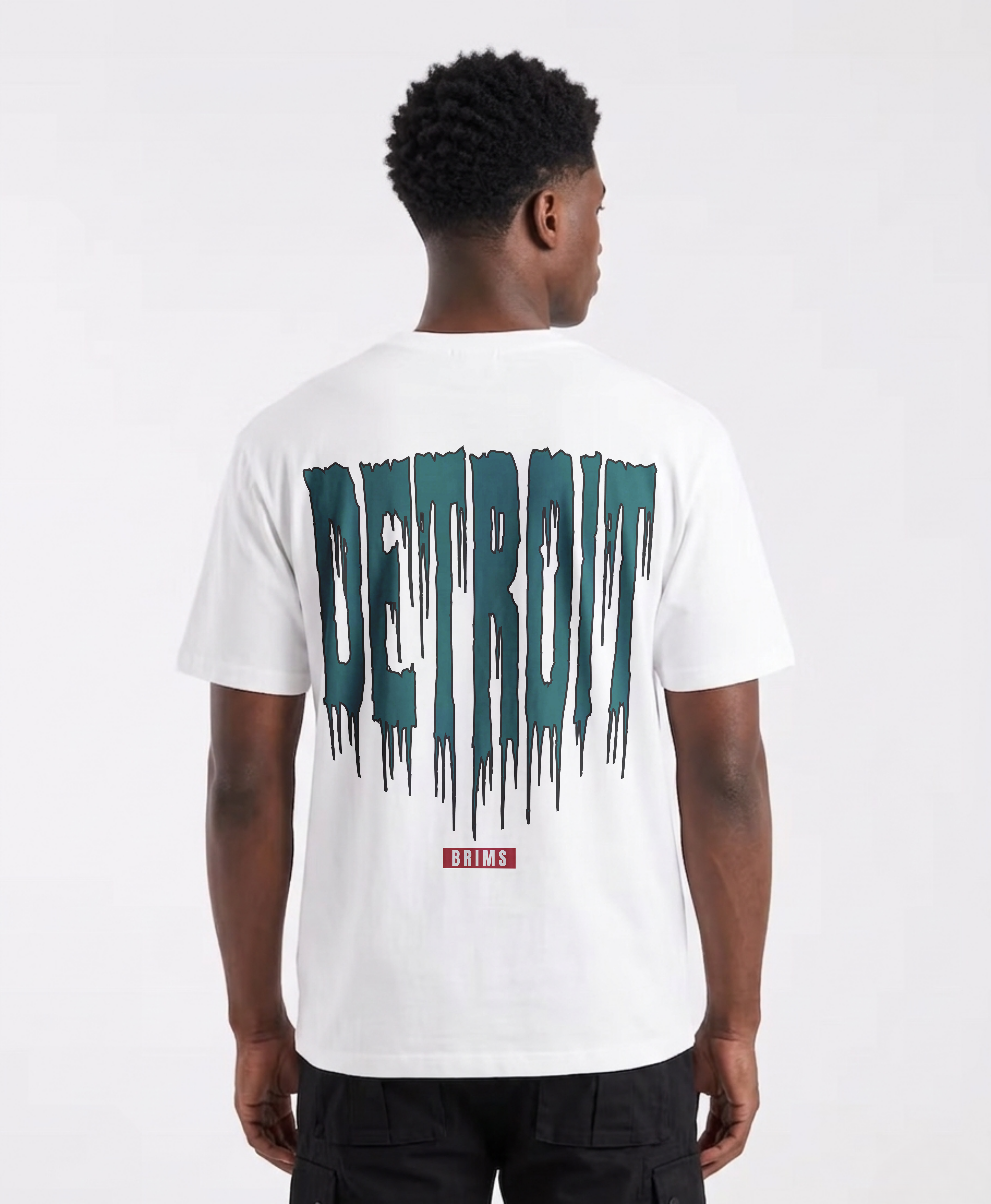 Detroit DRIP Tee - White