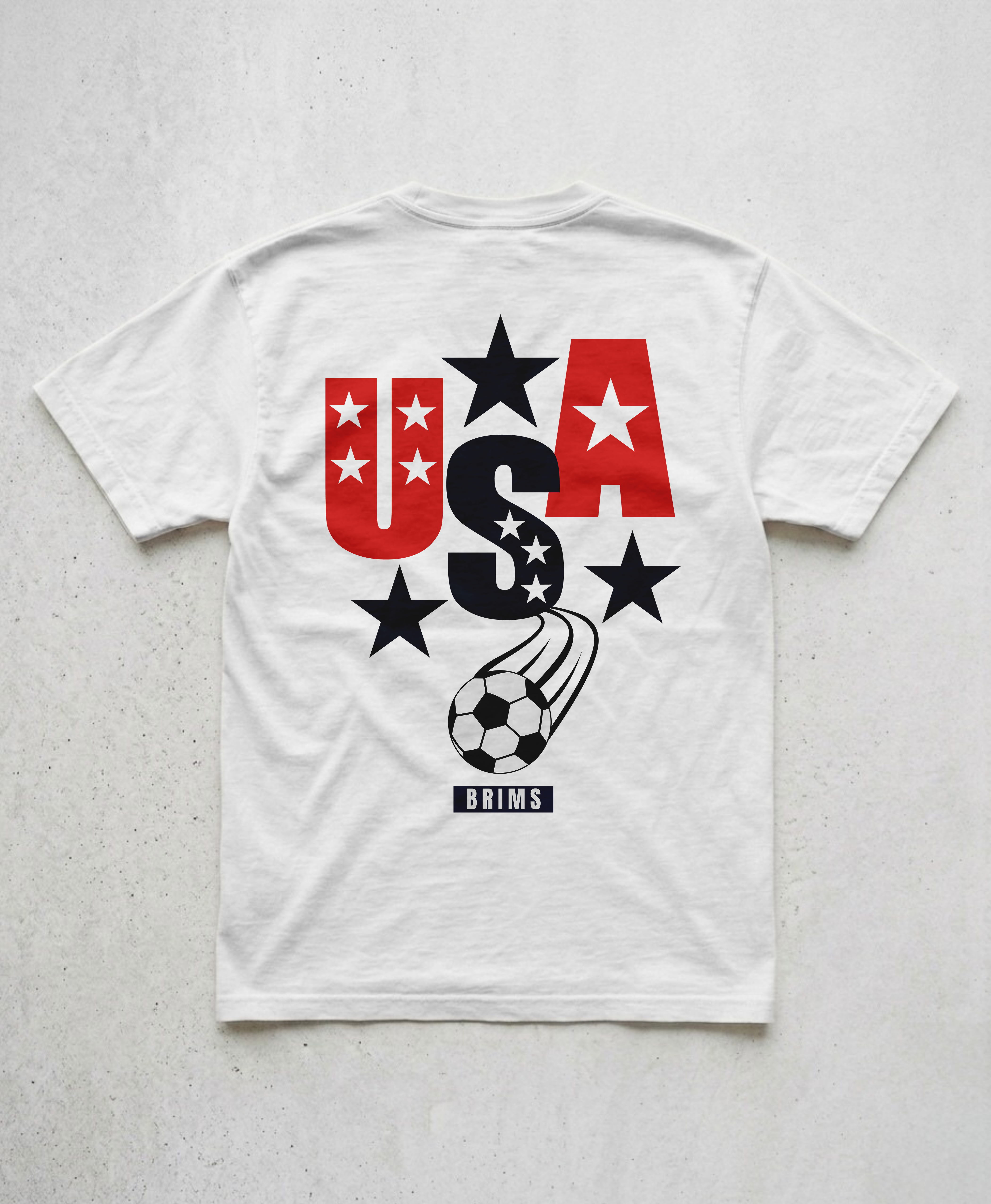 USA VINTAGE SOCCER TEE