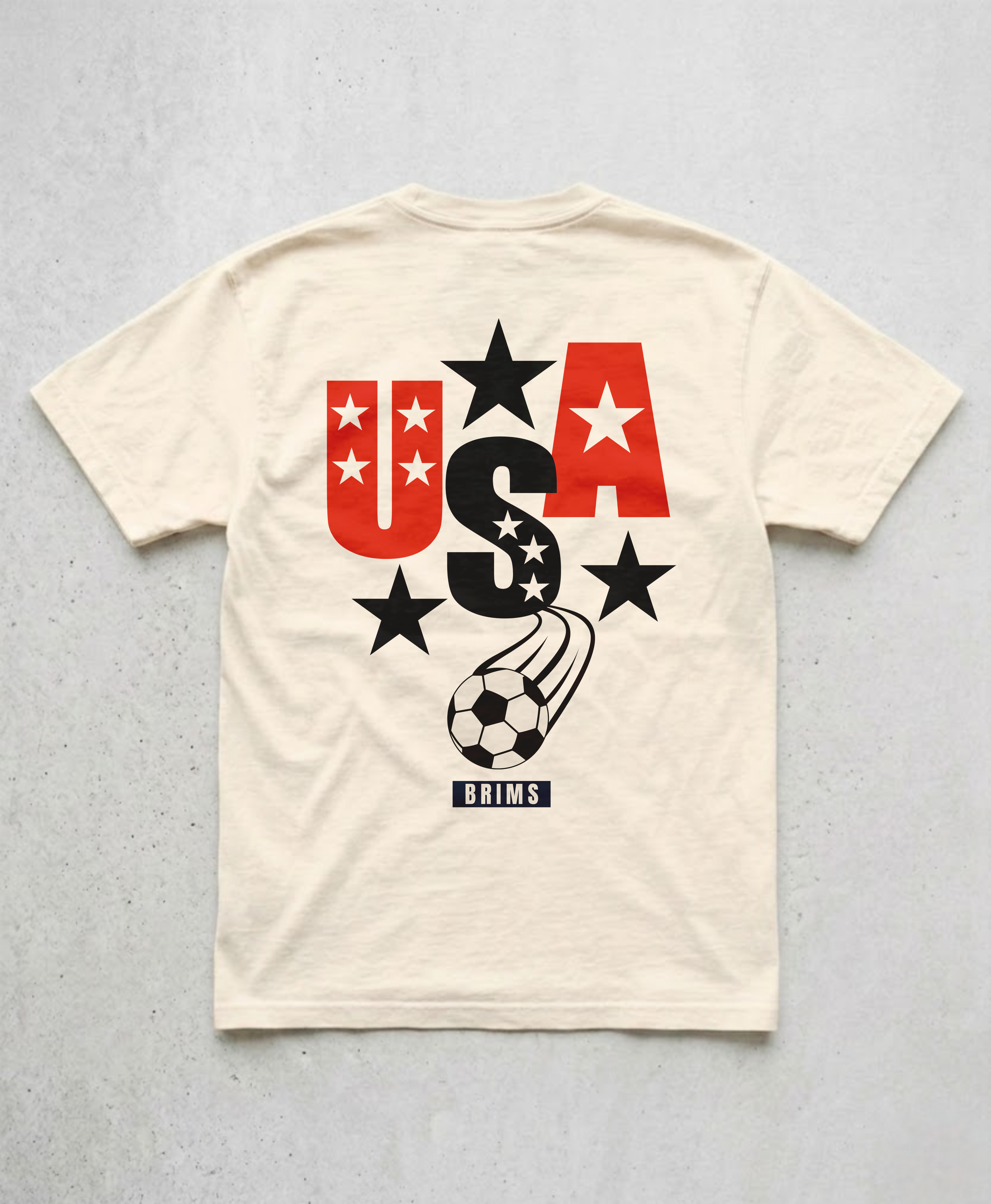 USA VINTAGE SOCCER TEE