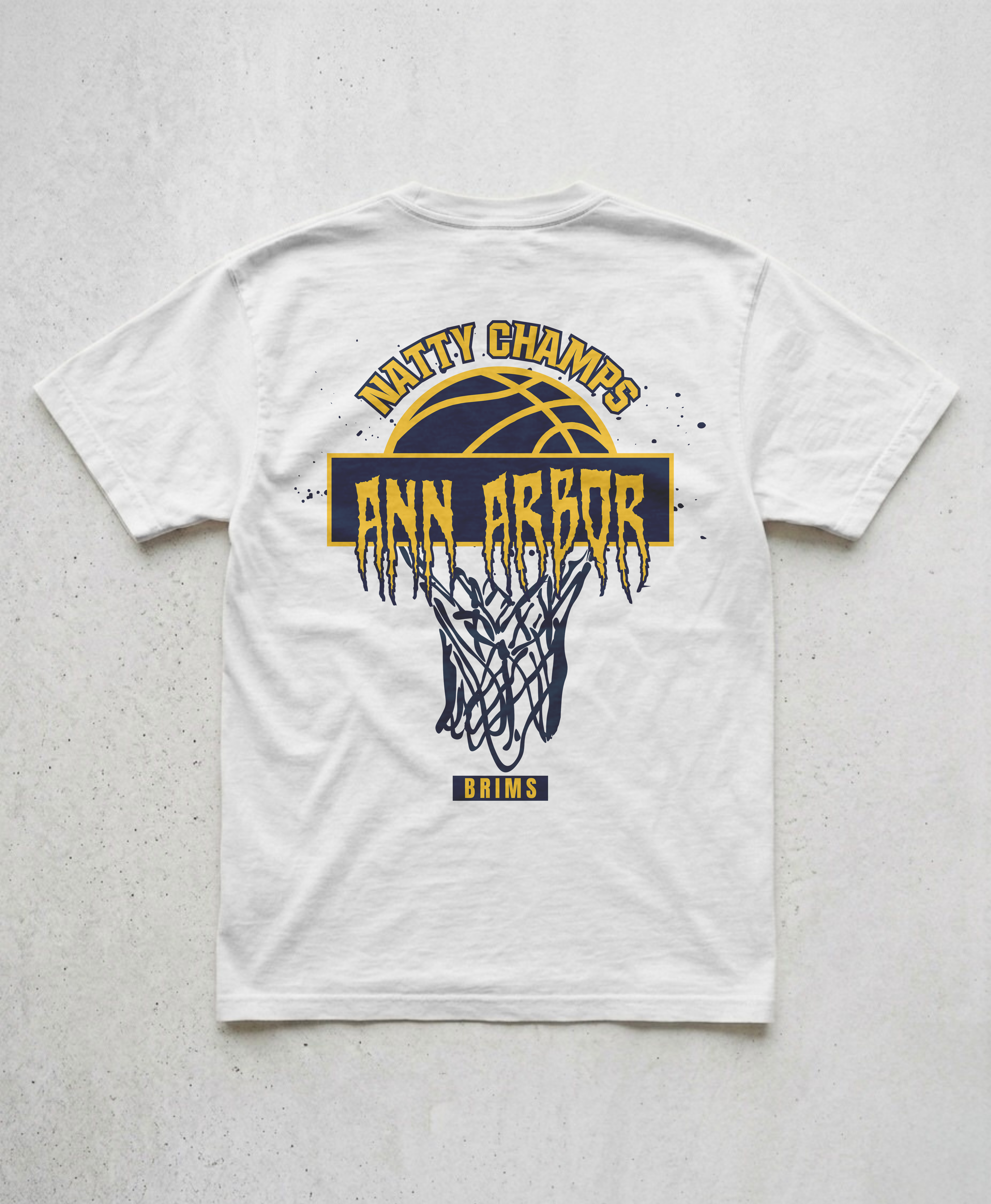 AA Cutting Nets Tee - White