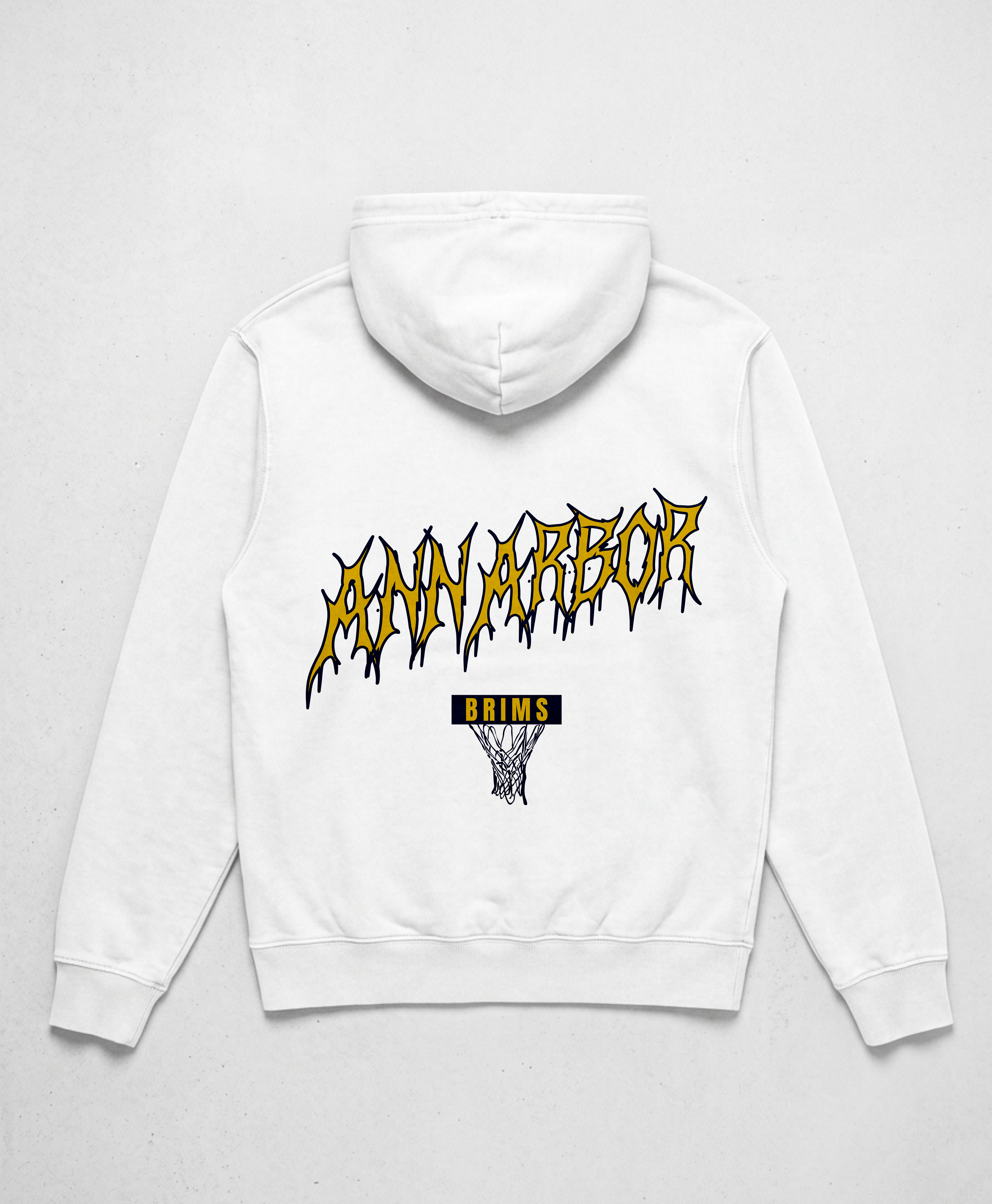 AA Hoops Hoodie - White