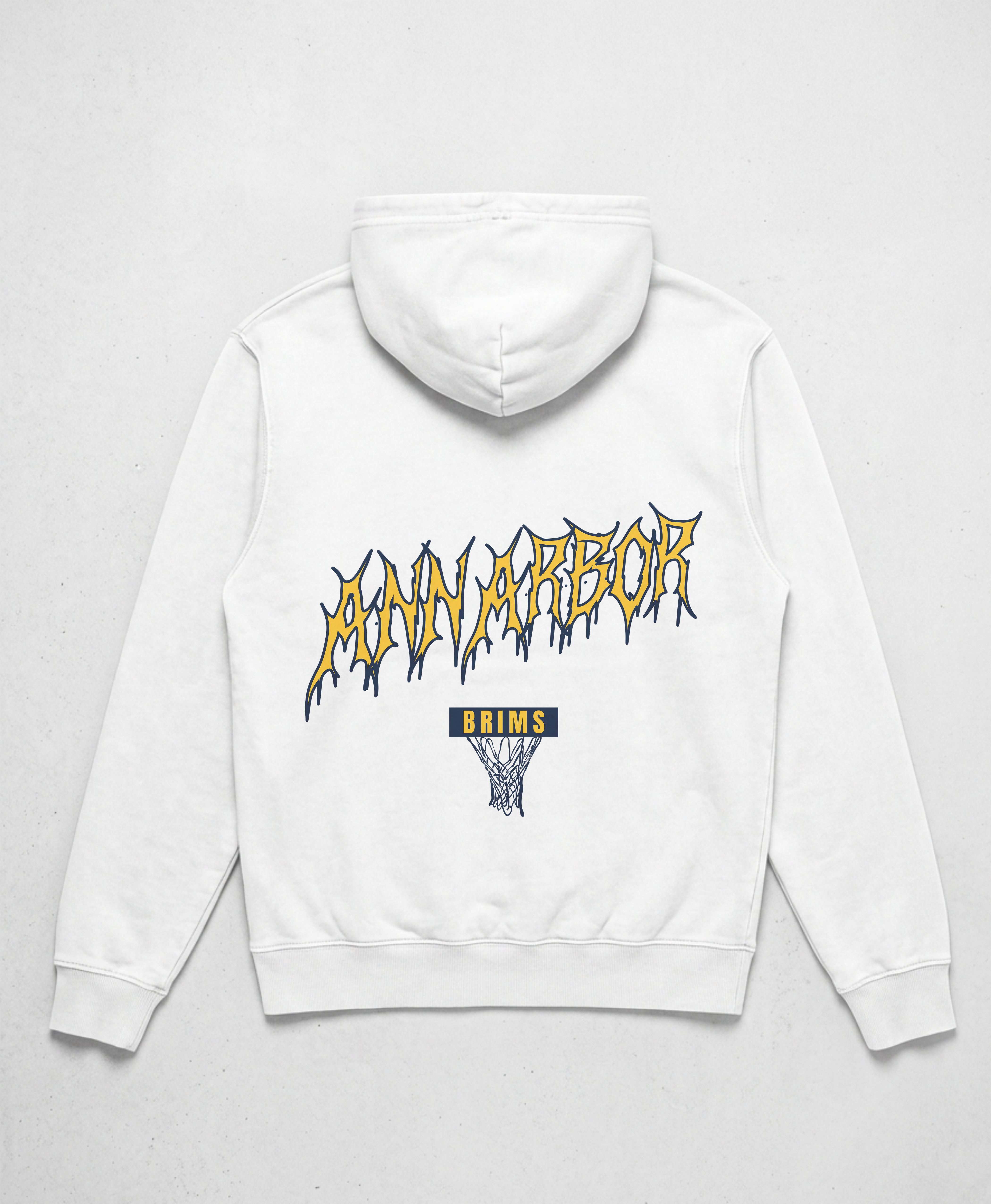 AA Hoops Hoodie - White
