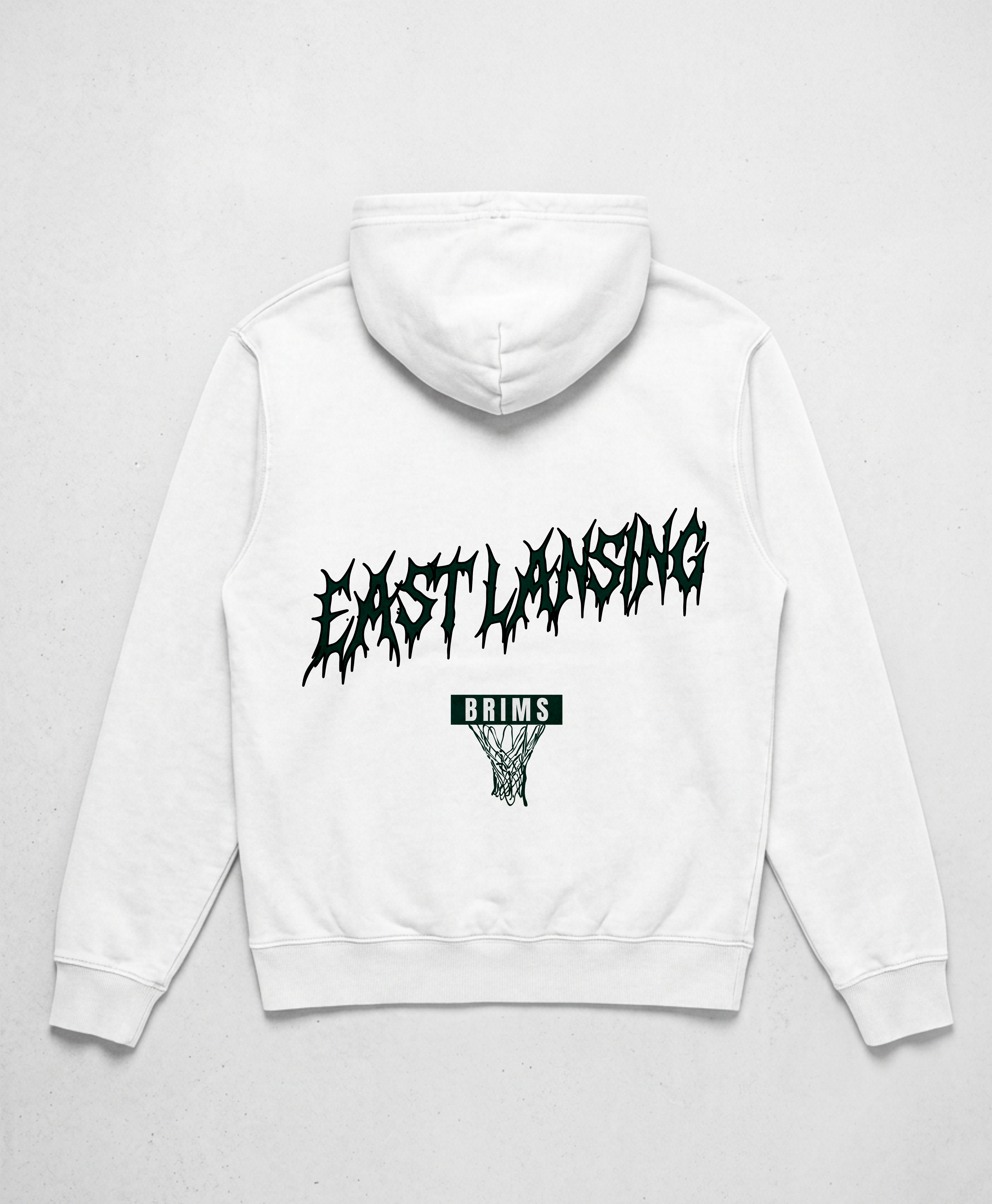 EL Hoops Hoodie - White