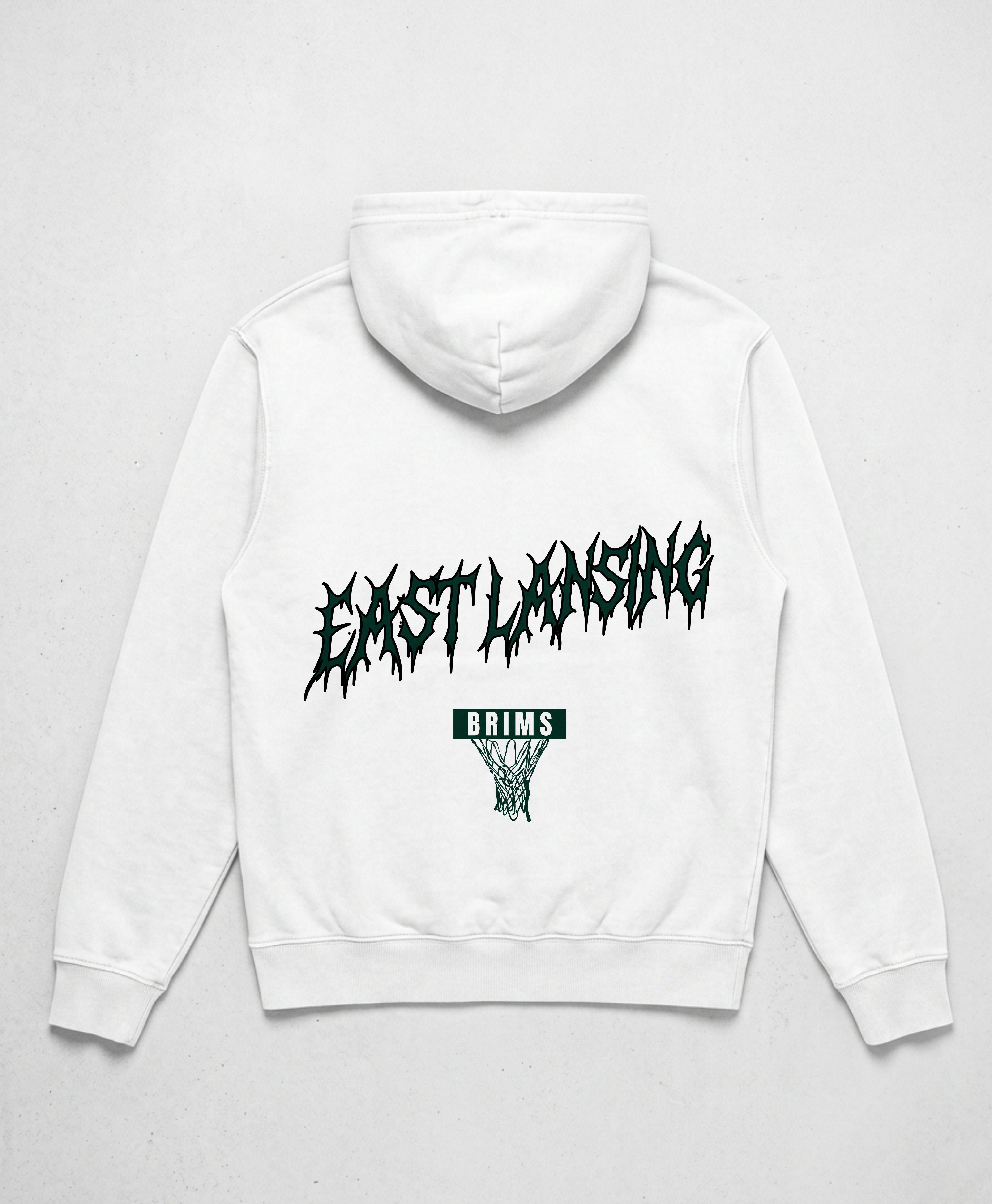 EL Hoops Hoodie - White