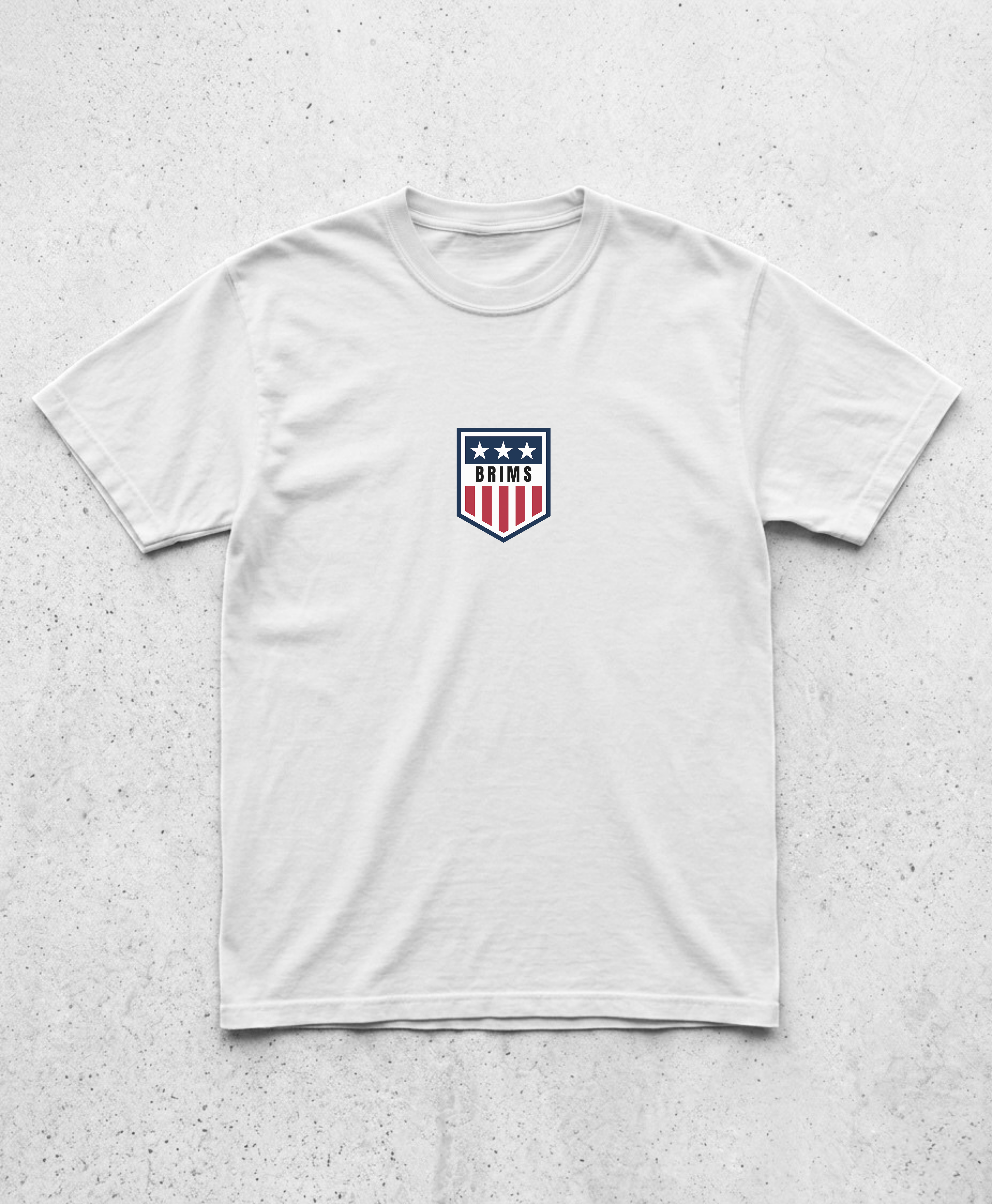USA STARS TEE - WHITE